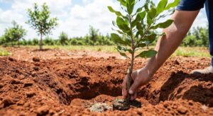 chăm sóc cây mắc ca