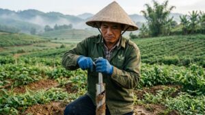 Cách lấy mẫu đất
