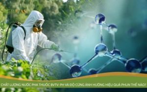 Chất lượng nước pha thuốc BVTV