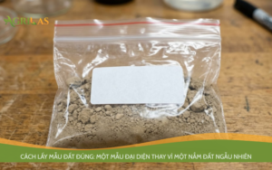 Cách lấy mẫu đất