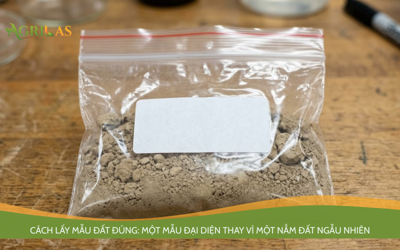 Cách lấy mẫu đất